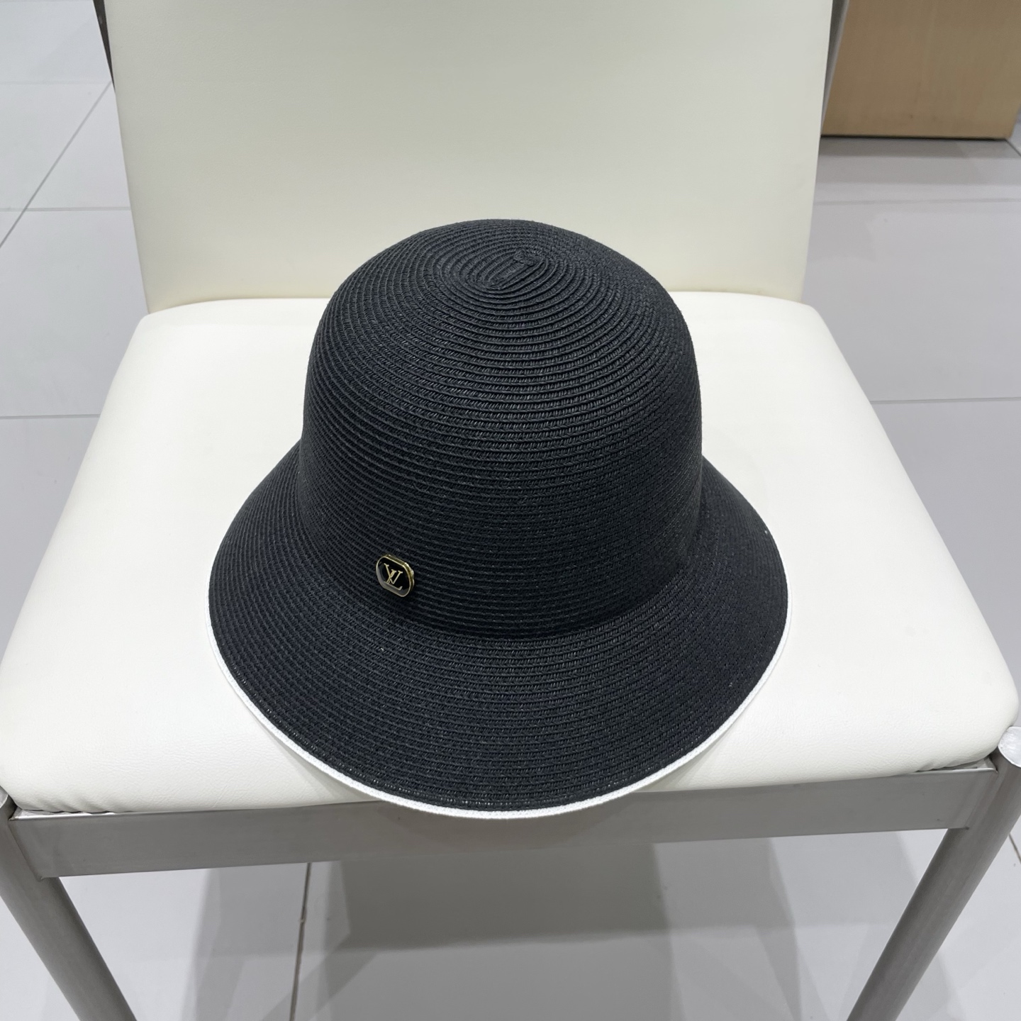  lv路易威登 加密渔夫草帽春夏男女新款遮阳帽子可设计DIY帽子胚