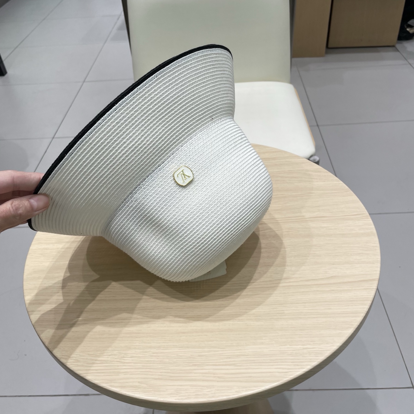  lv路易威登 加密渔夫草帽春夏男女新款遮阳帽子可设计DIY帽子胚