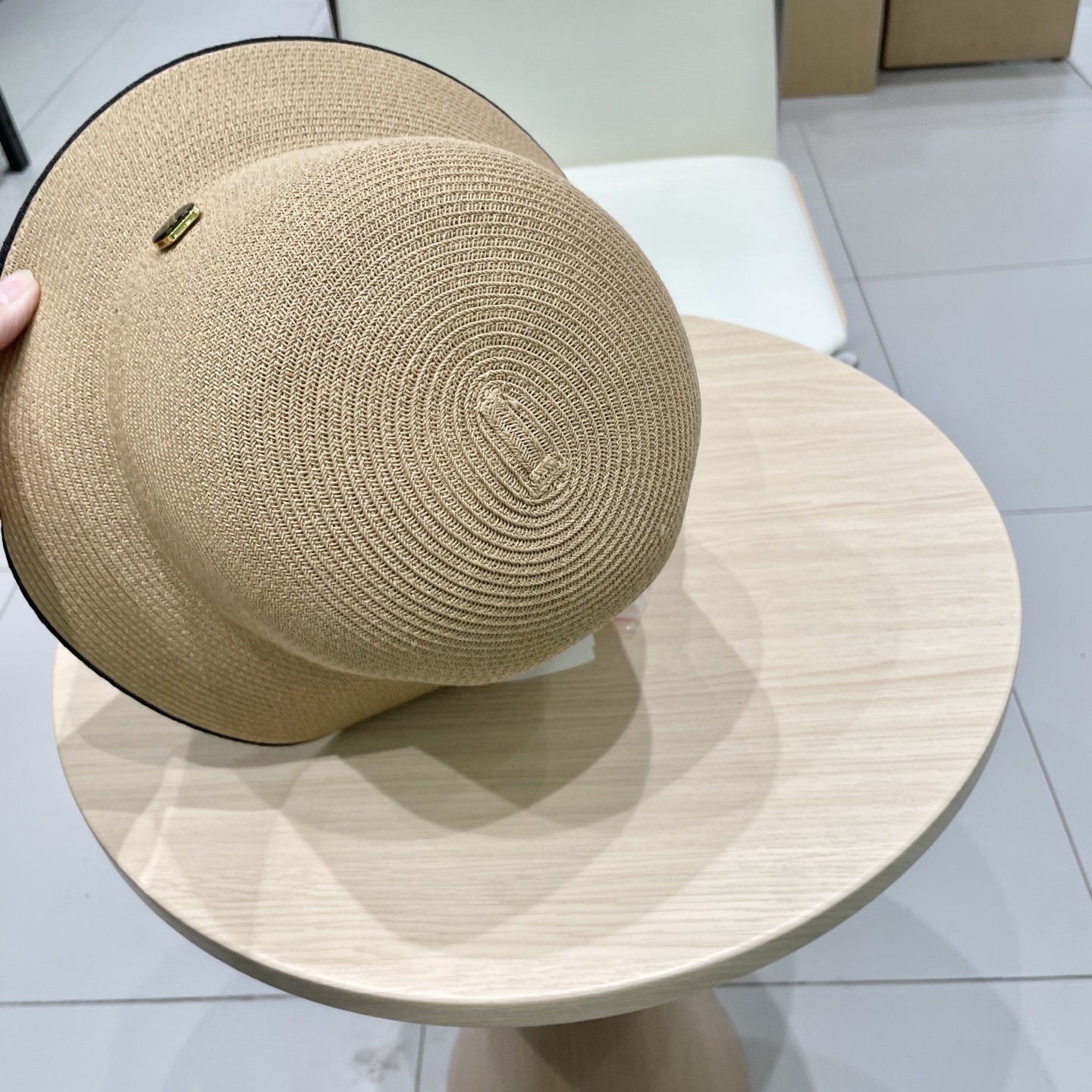  lv路易威登 加密渔夫草帽春夏男女新款遮阳帽子可设计DIY帽子胚