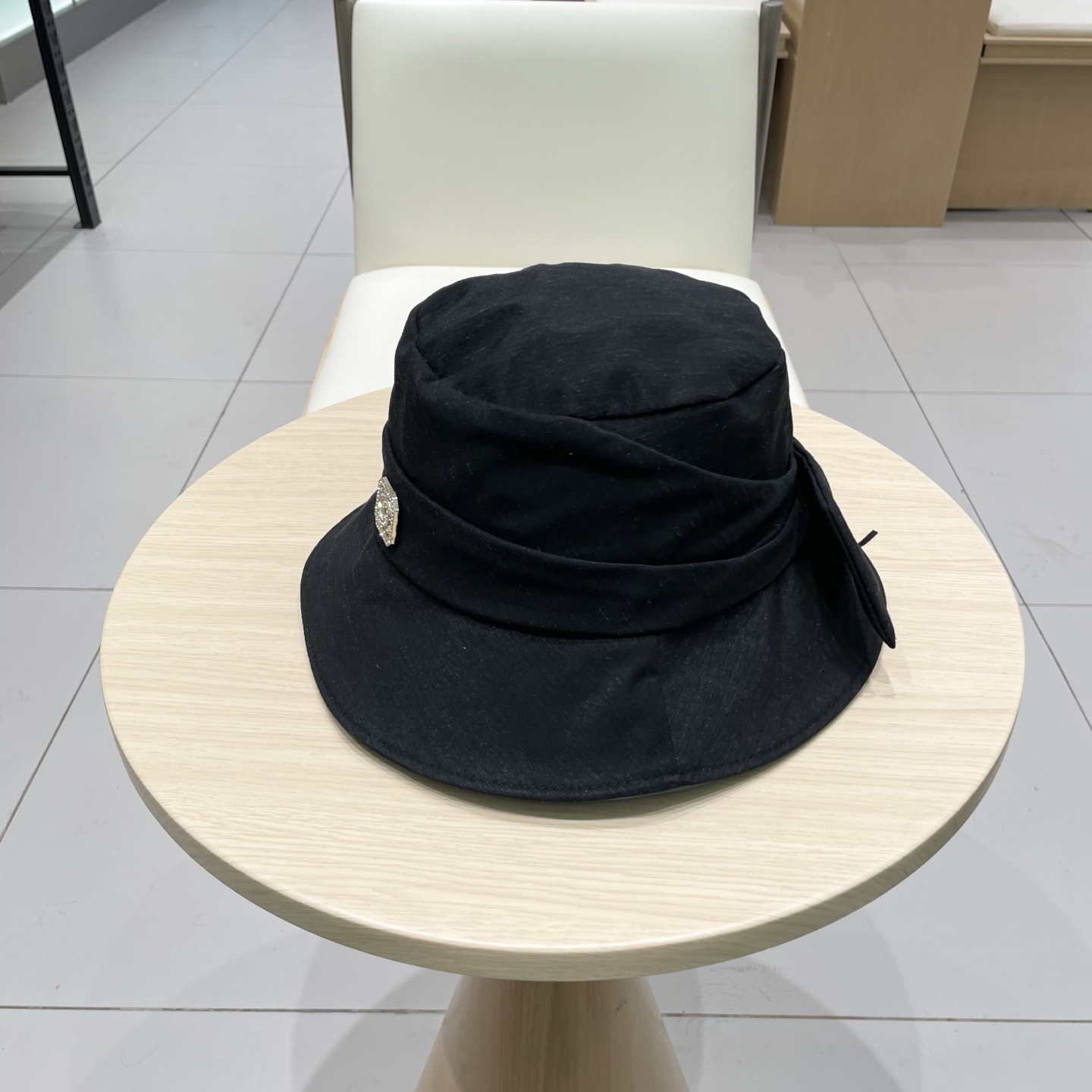  Chanel香奈儿遮阳渔夫帽，可折叠，头围57cm