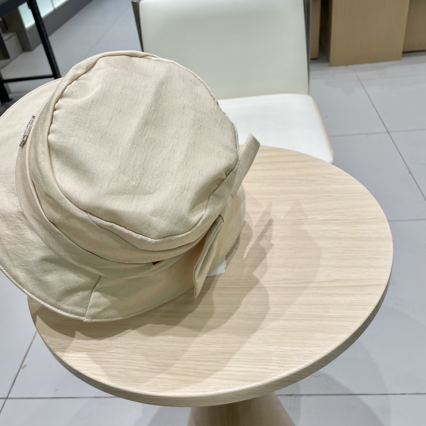  Chanel香奈儿遮阳渔夫帽，可折叠，头围57cm