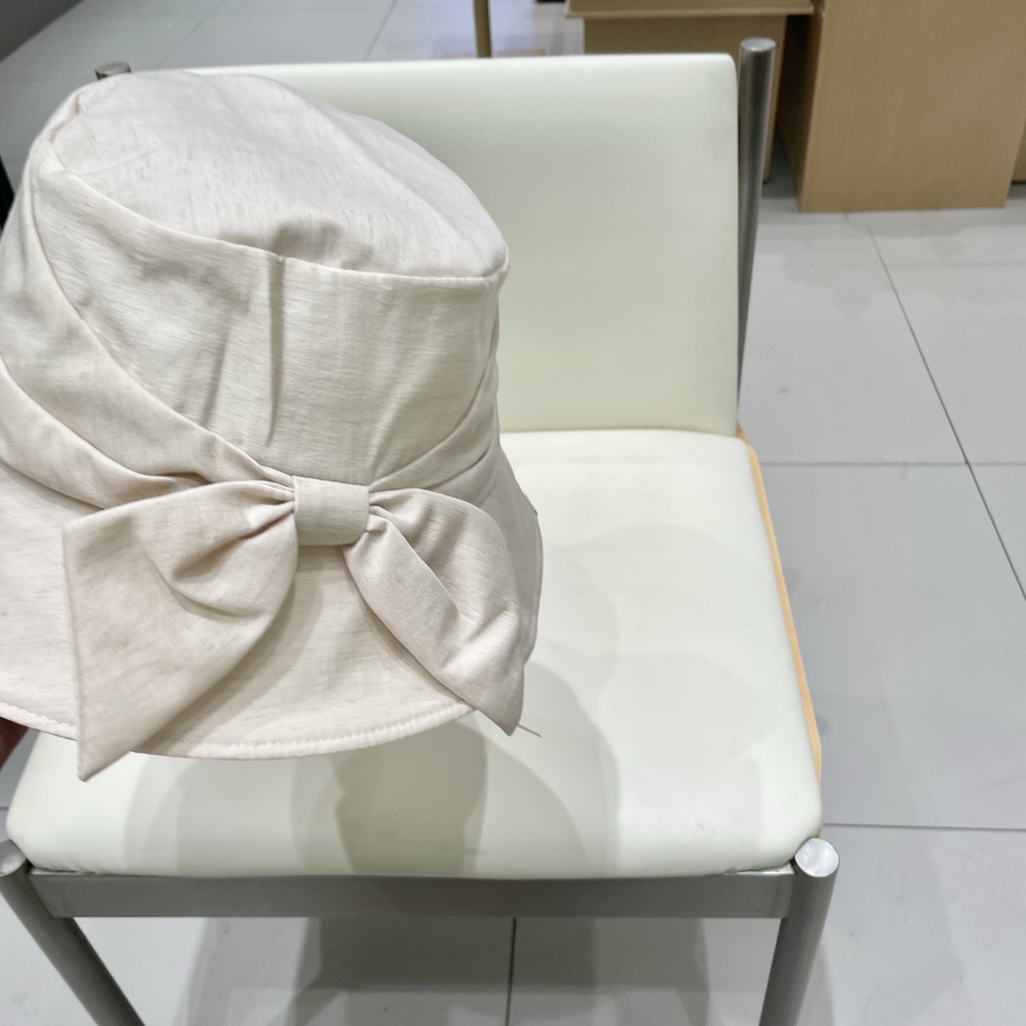  Chanel香奈儿遮阳渔夫帽，可折叠，头围57cm