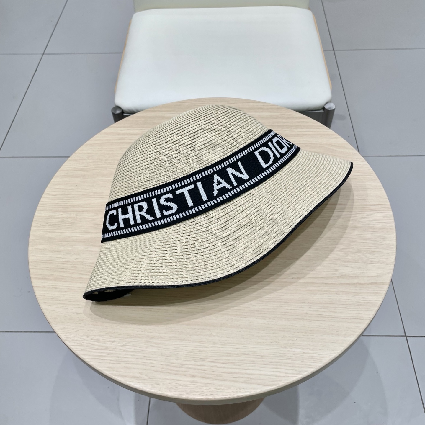  Dior迪奥新款盆帽，细草可折叠草帽，盆帽，头围57cm