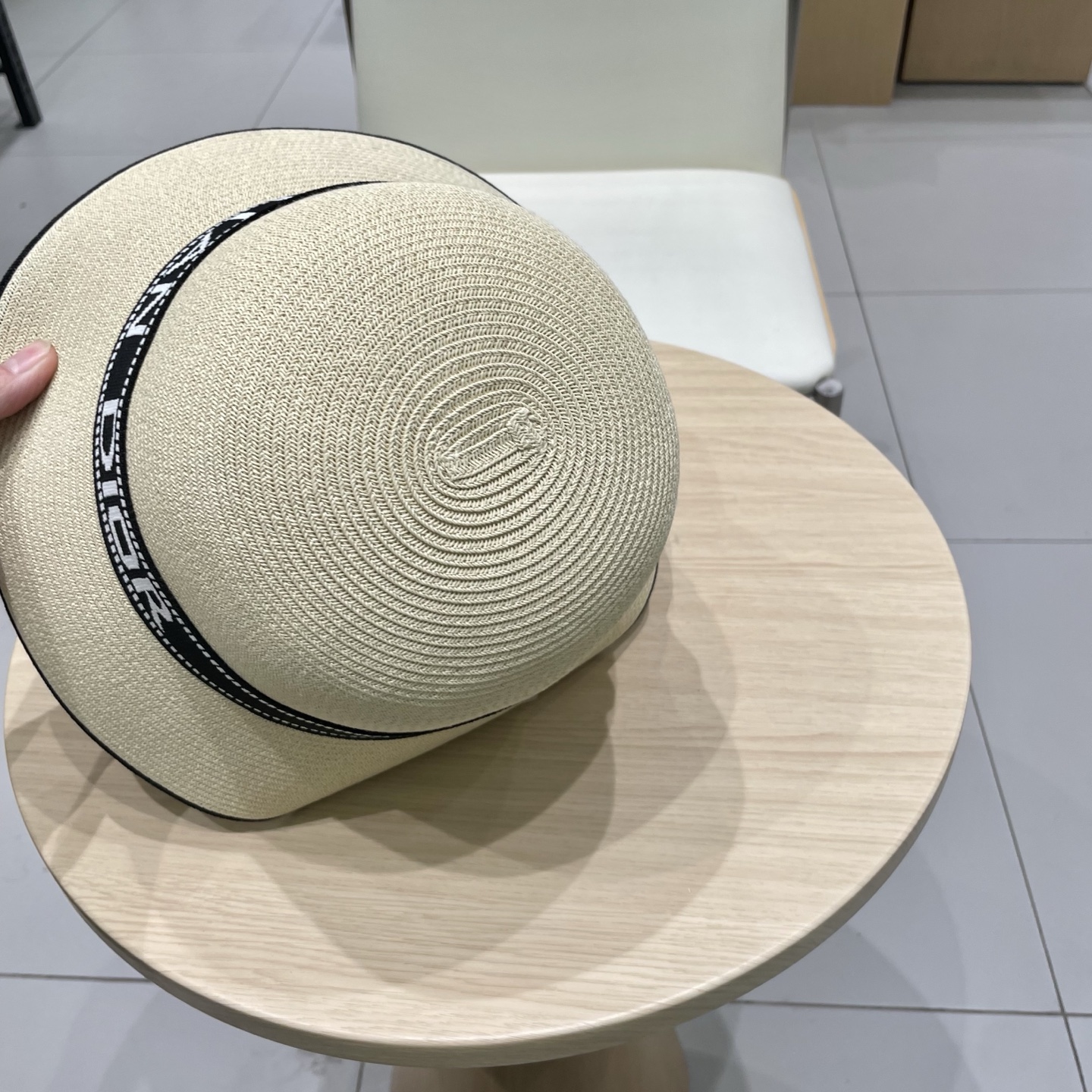  Dior迪奥新款盆帽，细草可折叠草帽，盆帽，头围57cm