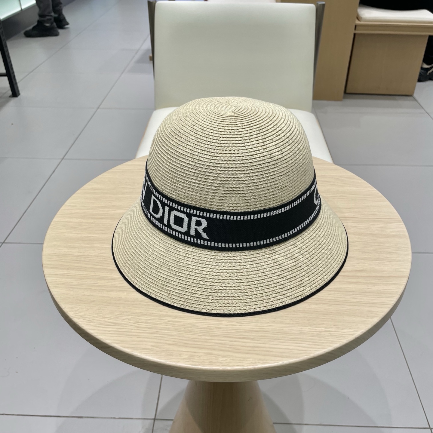  Dior迪奥新款盆帽，细草可折叠草帽，盆帽，头围57cm