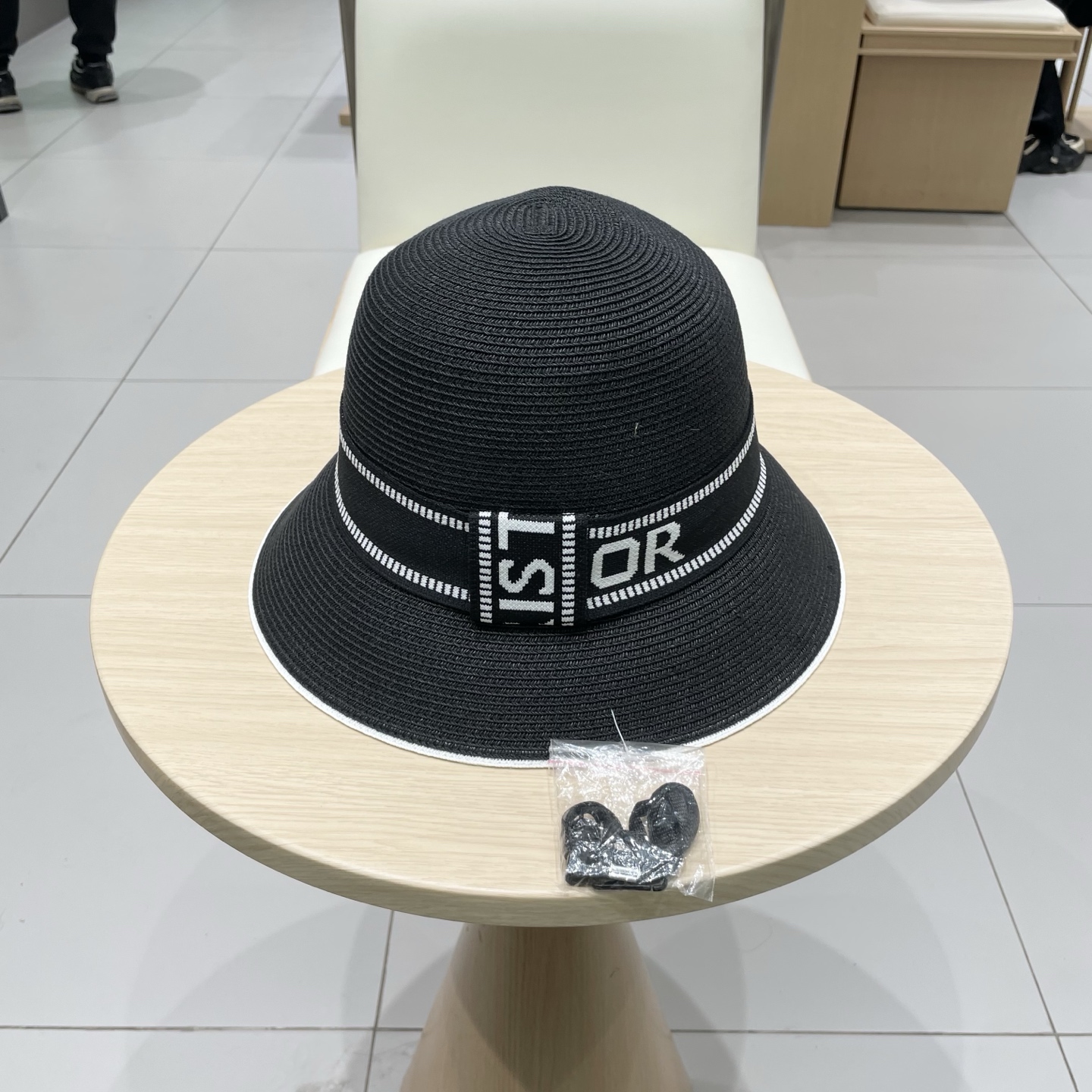  Dior迪奥新款盆帽，细草可折叠草帽，盆帽，头围57cm