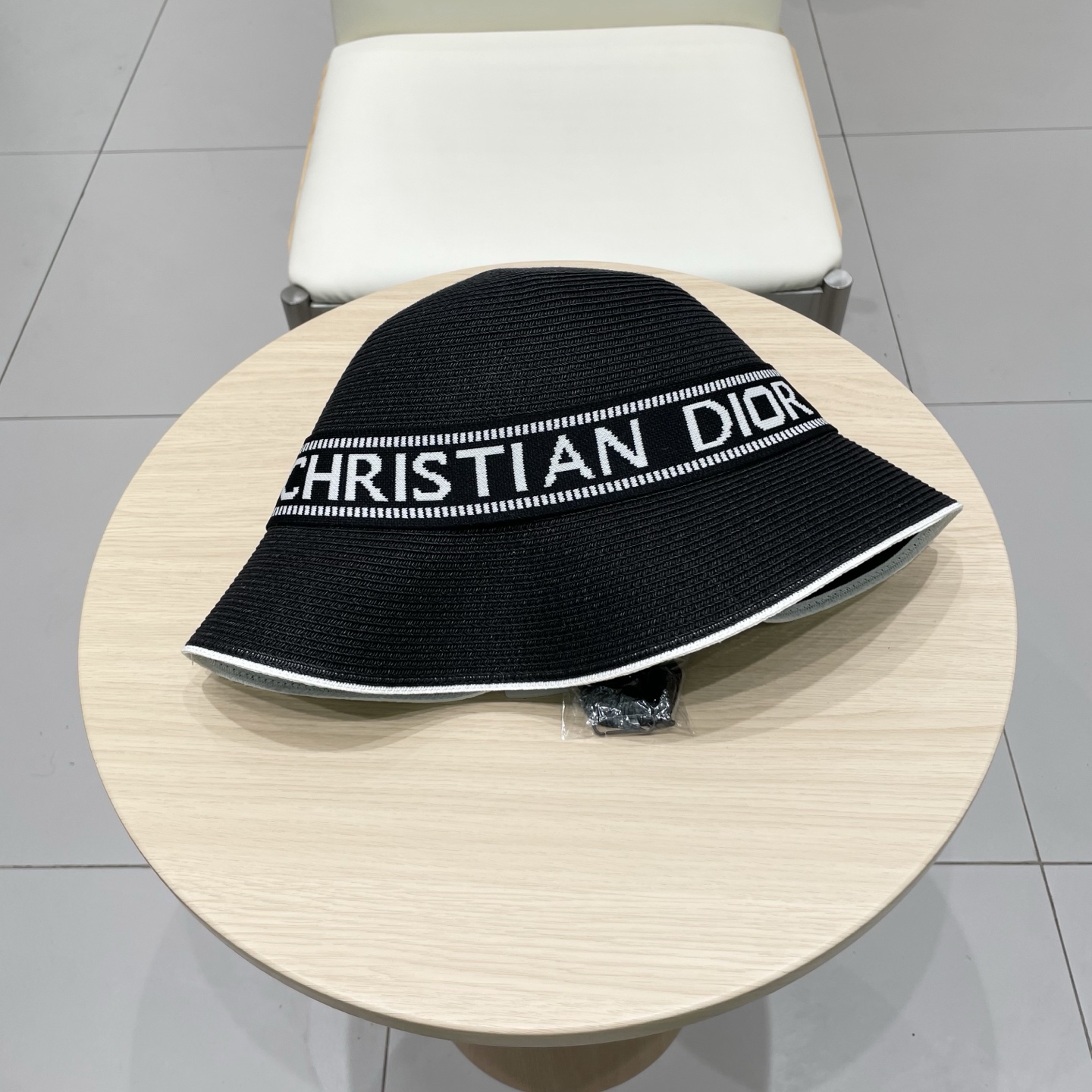  Dior迪奥新款盆帽，细草可折叠草帽，盆帽，头围57cm