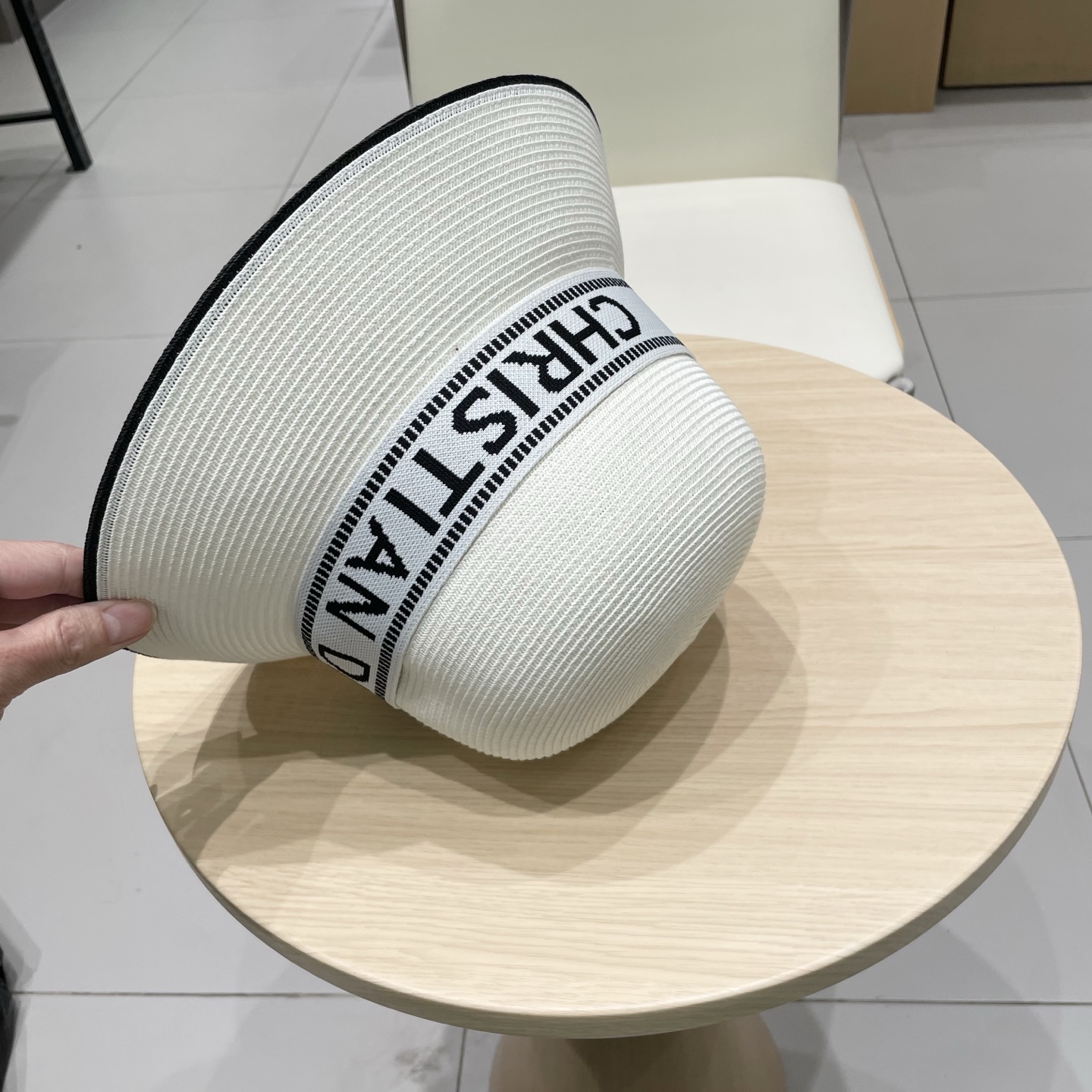  Dior迪奥新款盆帽，细草可折叠草帽，盆帽，头围57cm