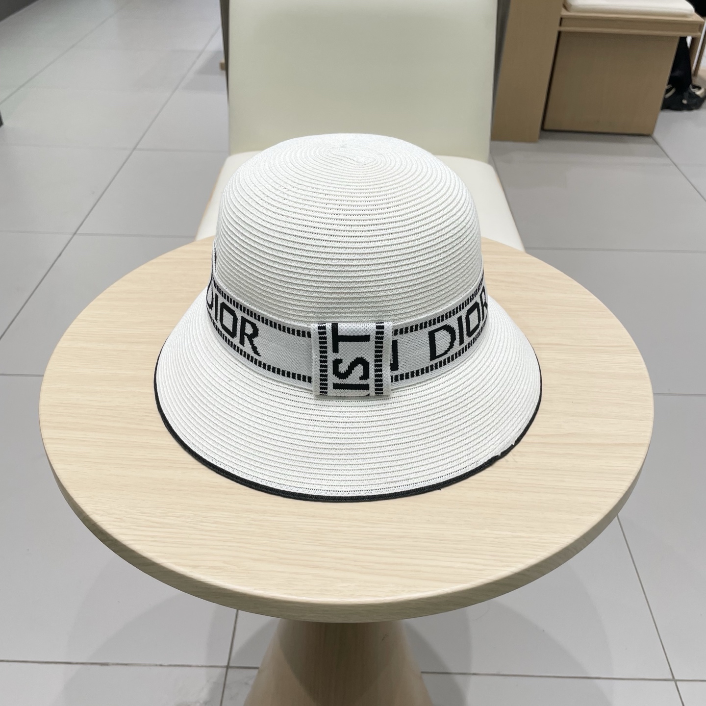  Dior迪奥新款盆帽，细草可折叠草帽，盆帽，头围57cm