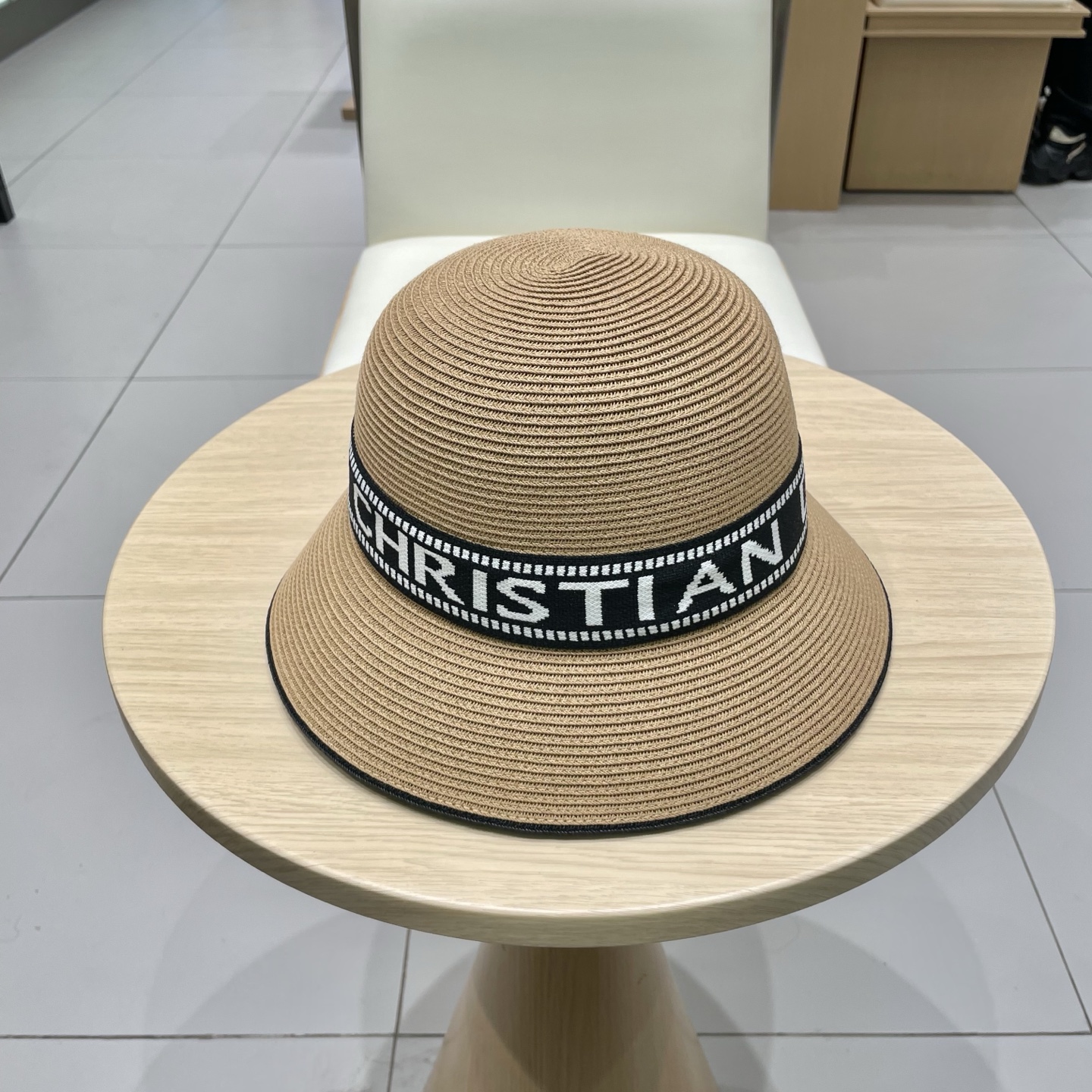  Dior迪奥新款盆帽，细草可折叠草帽，盆帽，头围57cm