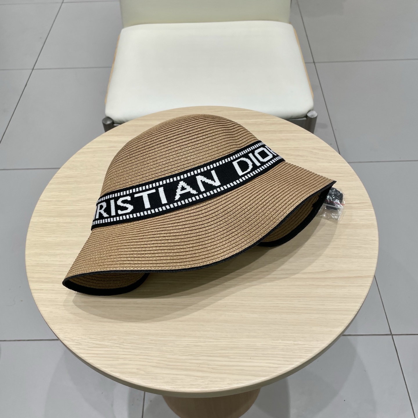  Dior迪奥新款盆帽，细草可折叠草帽，盆帽，头围57cm