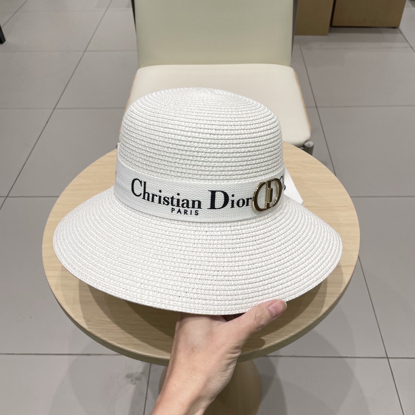  Dior迪奥新款草帽，名媛风，头围57cm