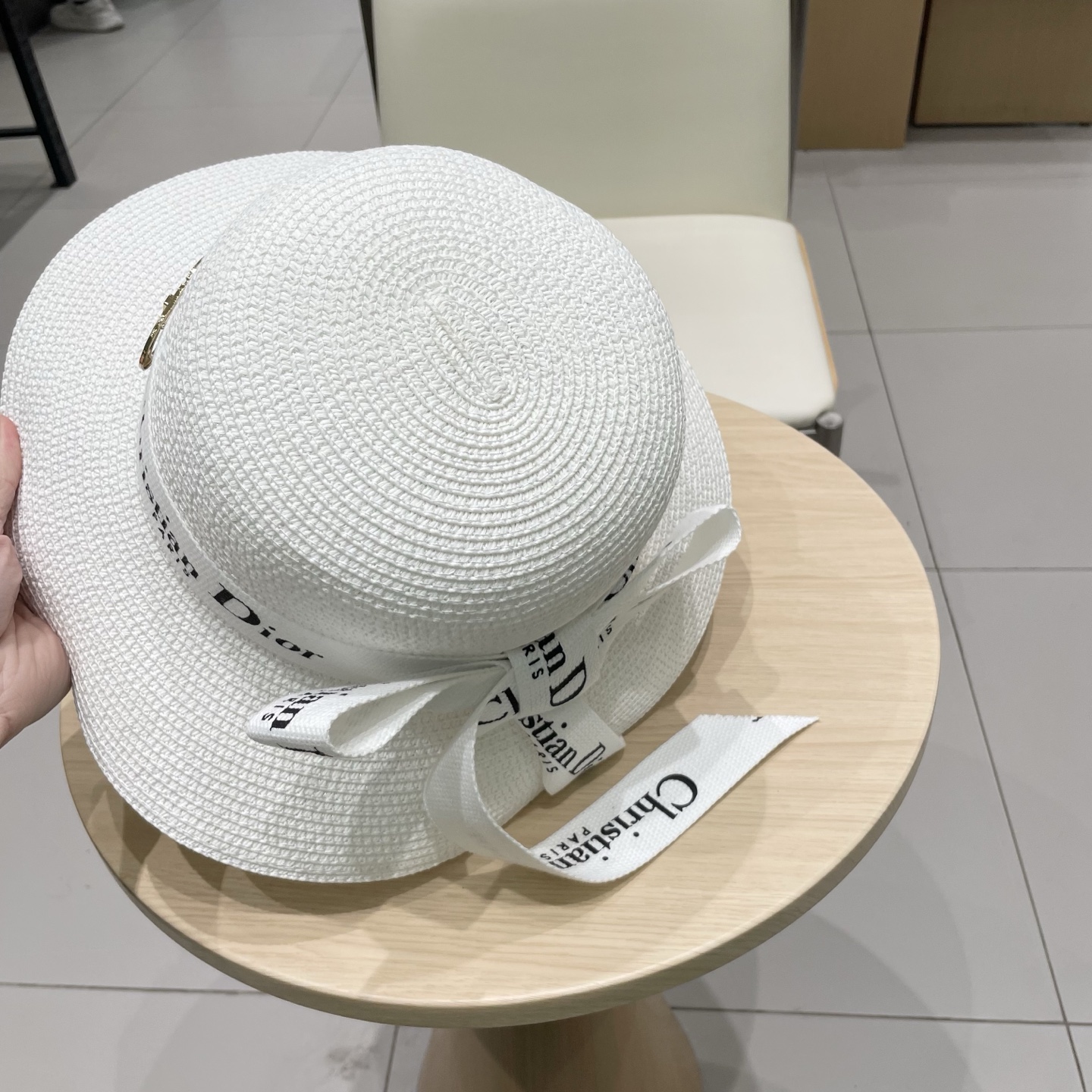  Dior迪奥新款草帽，名媛风，头围57cm