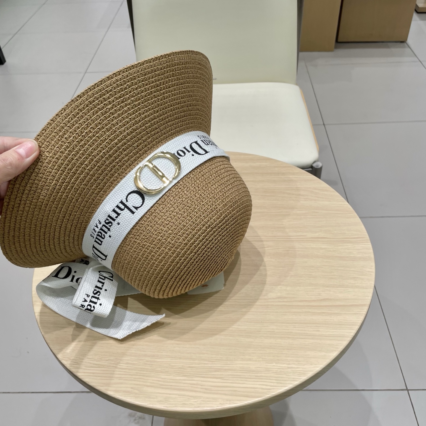  Dior迪奥新款草帽，名媛风，头围57cm