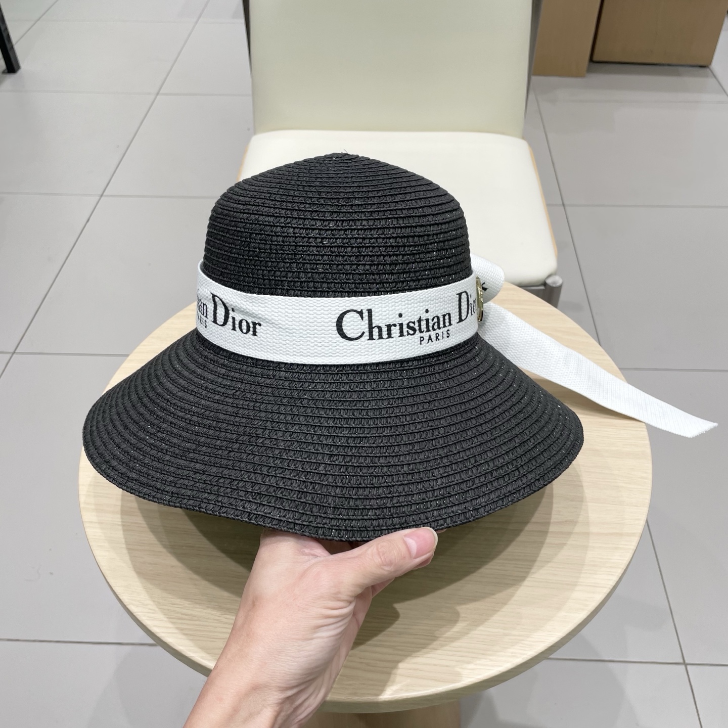  Dior迪奥新款草帽，名媛风，头围57cm