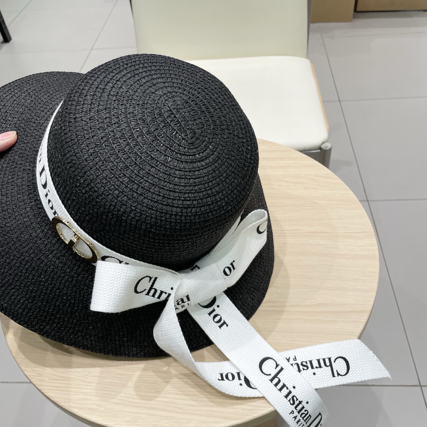  Dior迪奥新款草帽，名媛风，头围57cm