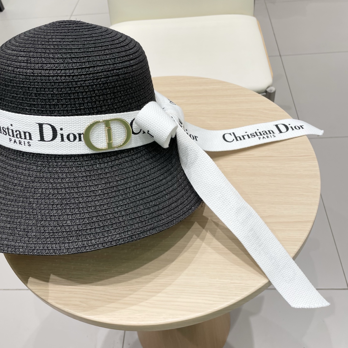  Dior迪奥新款草帽，名媛风，头围57cm