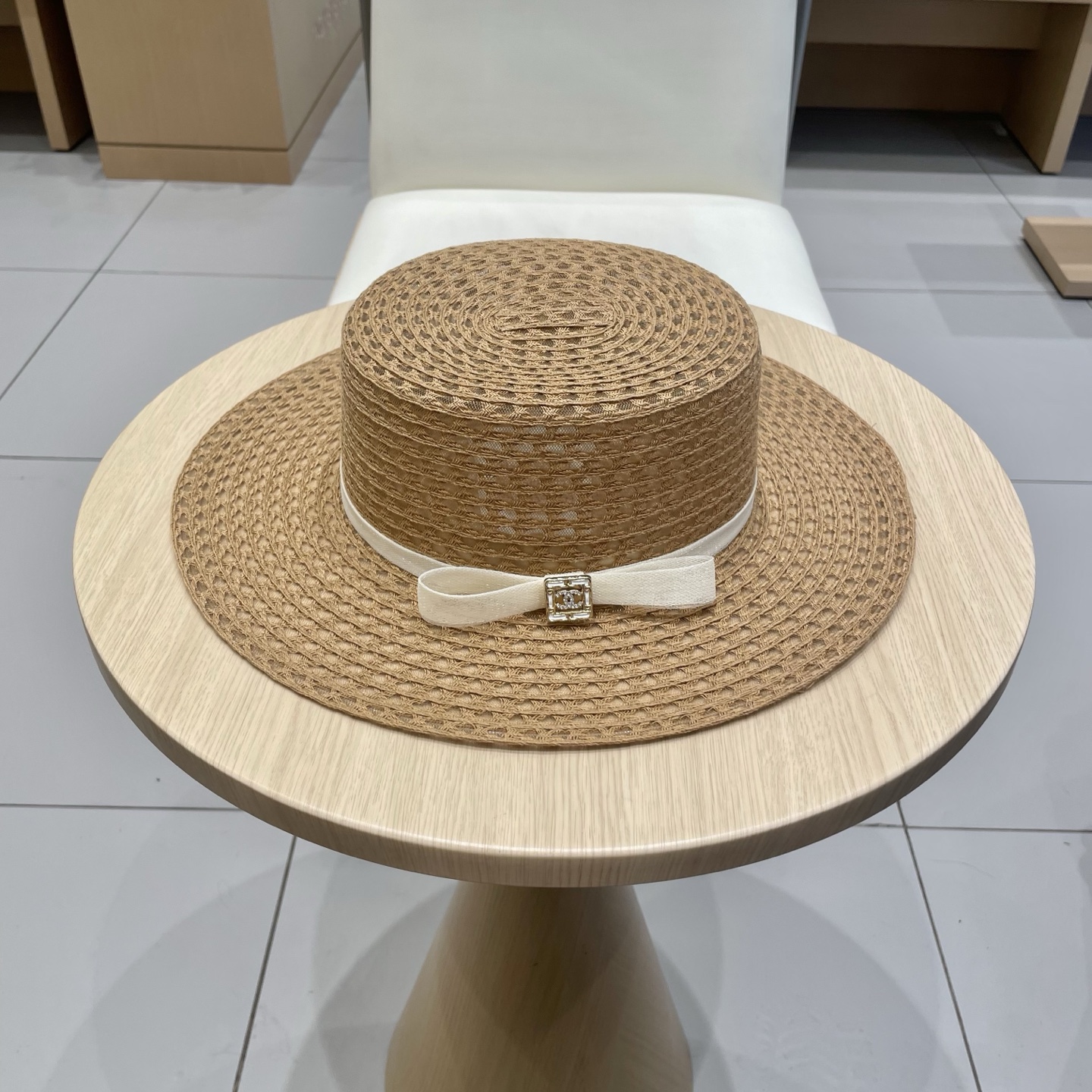  香奈儿CHANEL2025新款草帽，高级定制，名媛风，细节待上，夏季防晒防紫外线，出行必备，百搭好看
