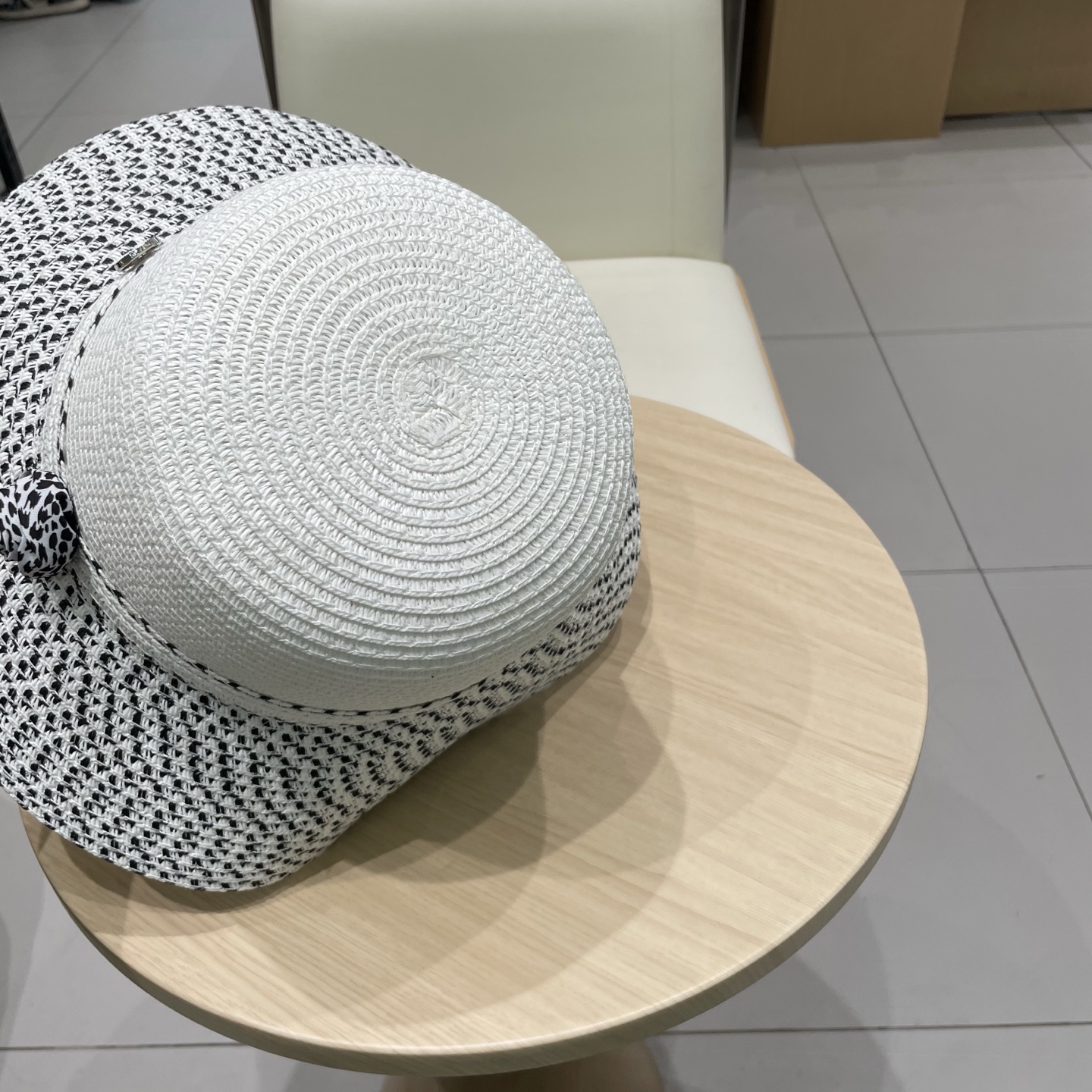  Chanel香奈儿法式帽女夏季大檐防晒帽海边度假沙滩帽草编折叠太阳帽