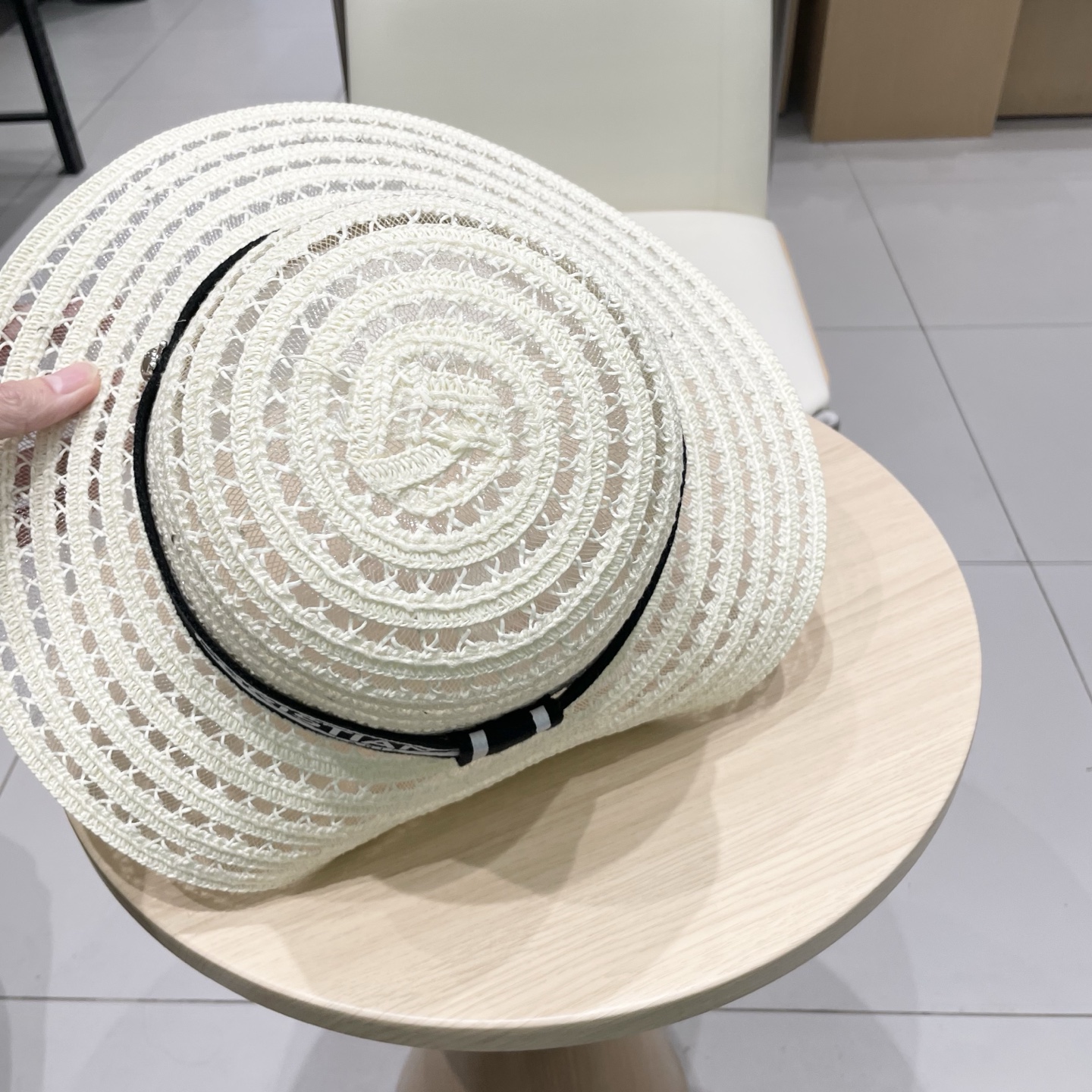   迪奥 Dior草帽，名媛风盆帽，高级细草制作，高端定制，头围57cm