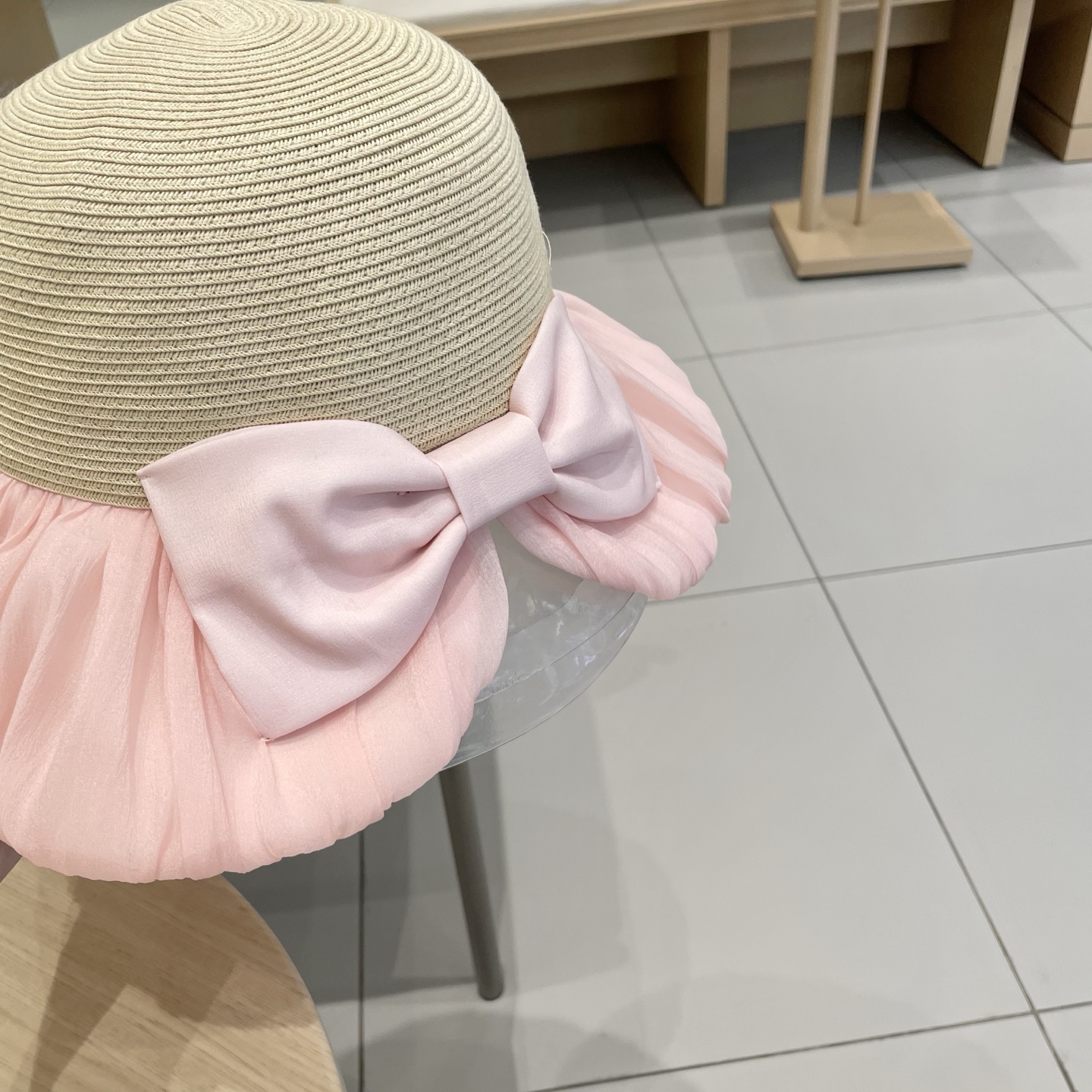  🧢路易威登棒球帽 LouisVuitton😍2025新款蝴蝶结渔夫帽子女夏季遮阳防晒大檐太阳草帽可折叠