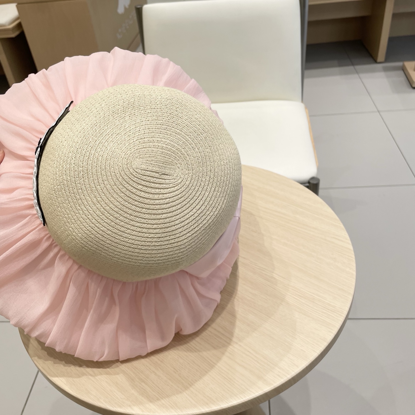  🧢路易威登棒球帽 LouisVuitton😍2025新款蝴蝶结渔夫帽子女夏季遮阳防晒大檐太阳草帽可折叠