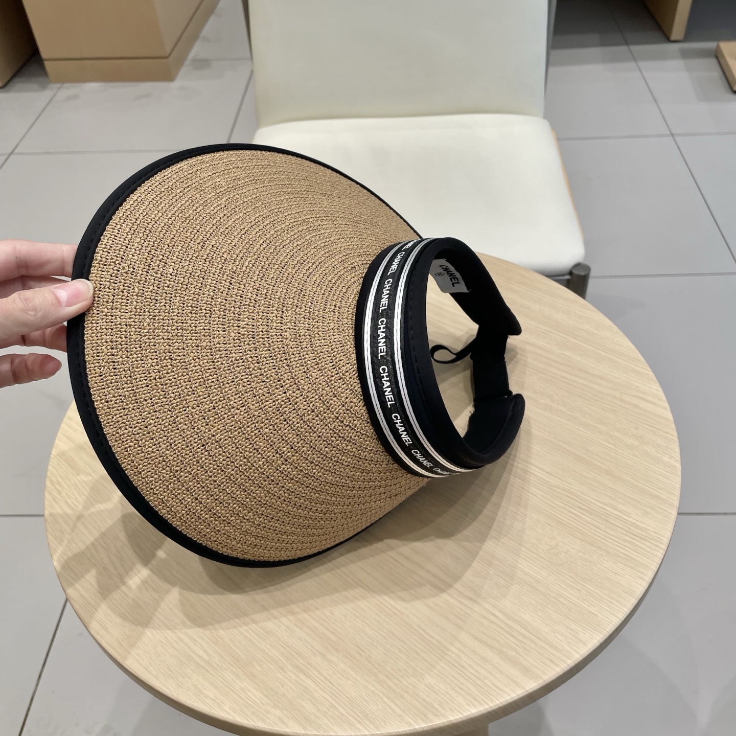  Chanel香奈儿发箍，遮阳空顶帽