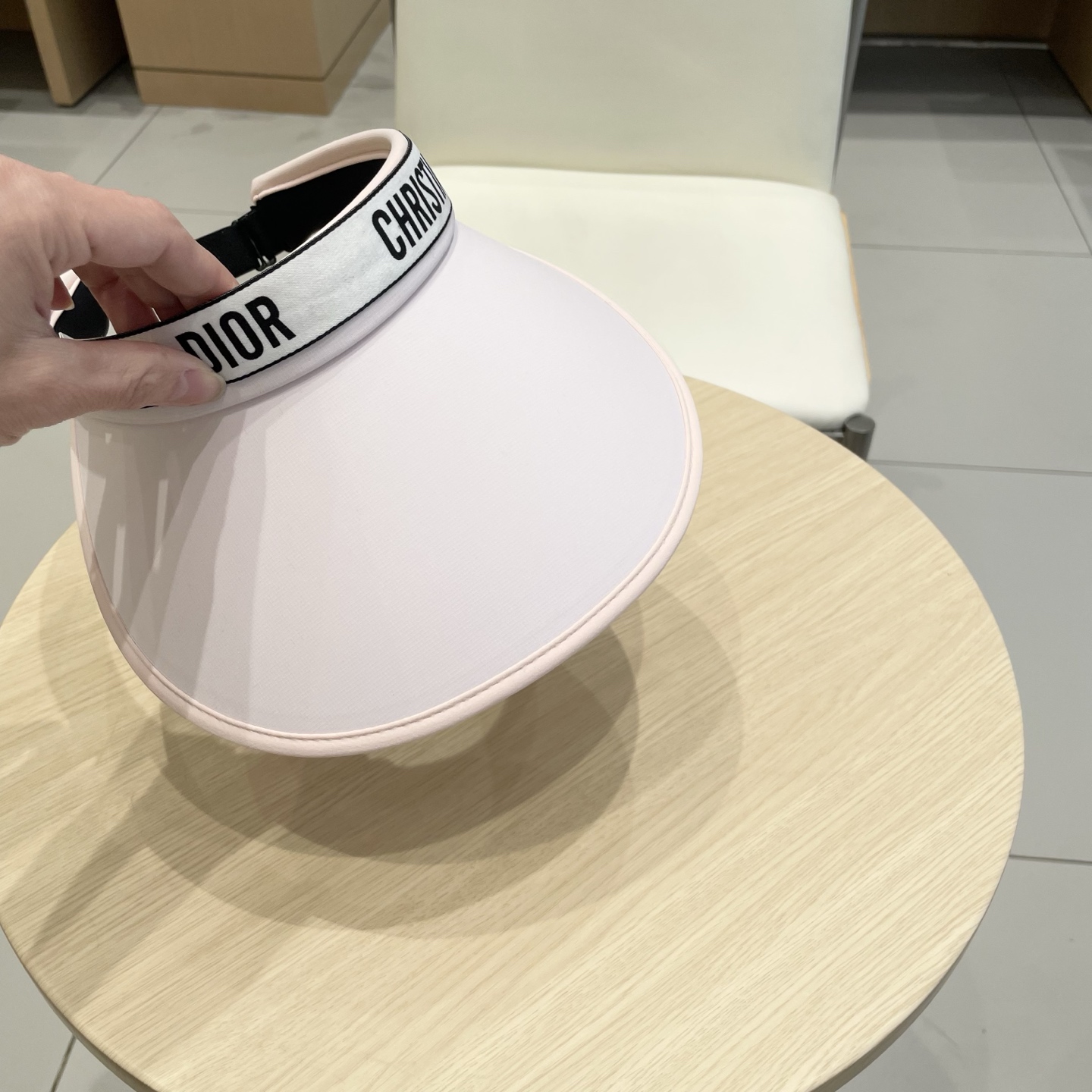  DIOR迪奥防晒帽子女士夏季2025新款大帽檐户外骑车防紫外线遮脸空顶太阳帽