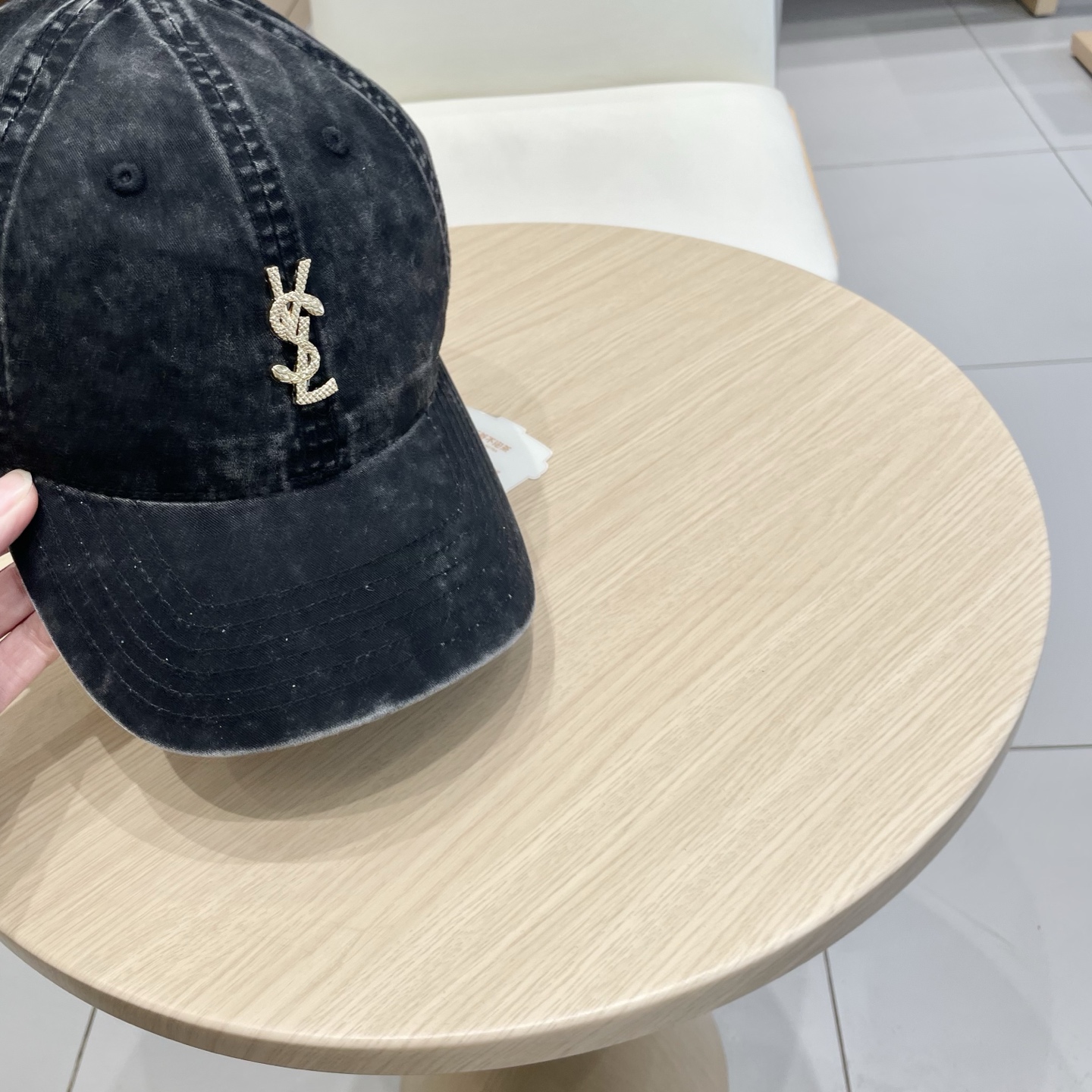  圣罗兰SAINT LAURENT 官网对版棒球帽，请认准高端品质市场唯一细节对版，小红书推荐，时尚百搭
