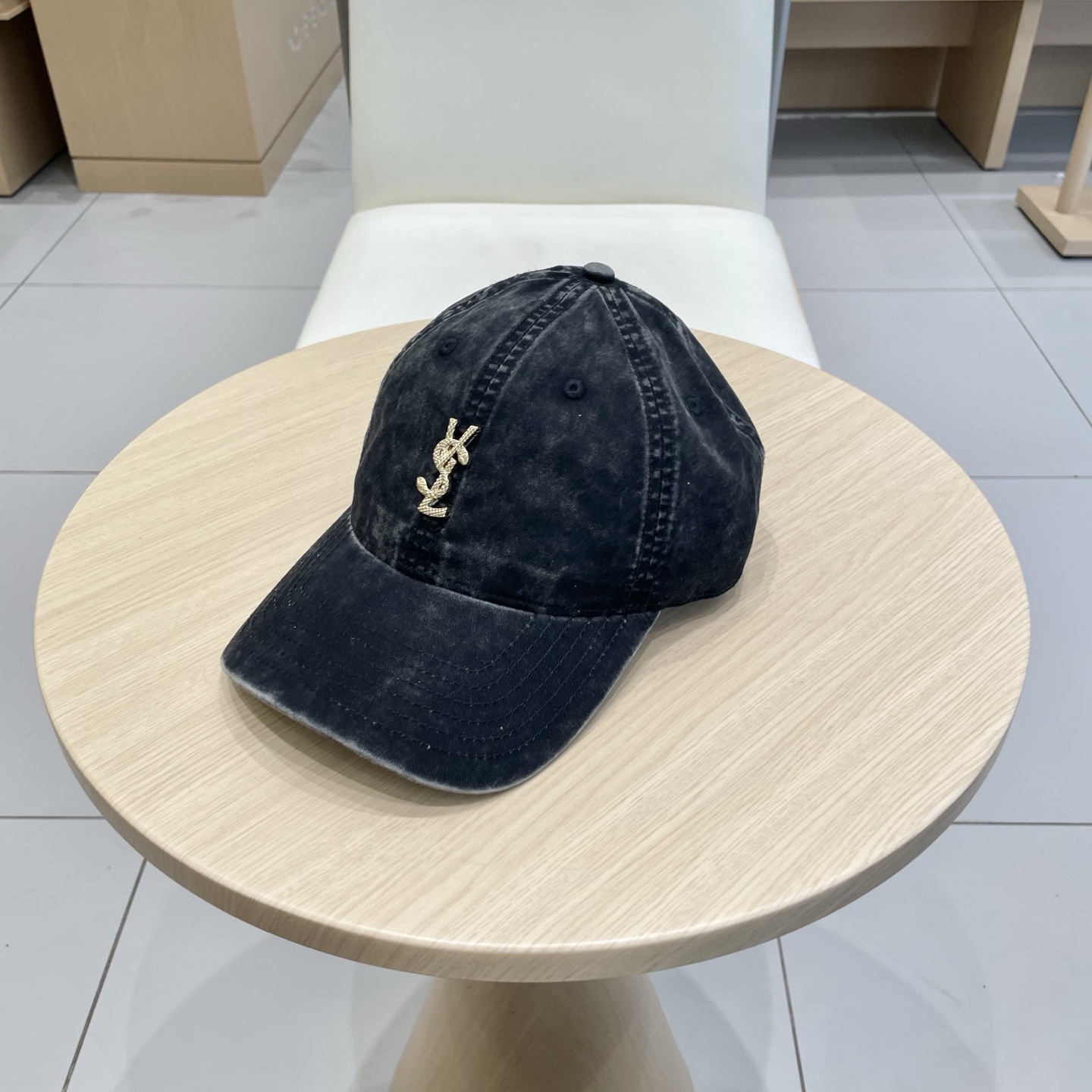  圣罗兰SAINT LAURENT 官网对版棒球帽，请认准高端品质市场唯一细节对版，小红书推荐，时尚百搭