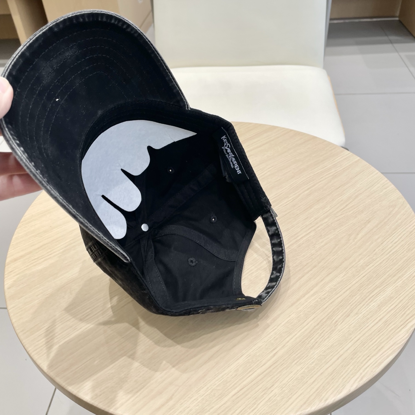  圣罗兰SAINT LAURENT 官网对版棒球帽，请认准高端品质市场唯一细节对版，小红书推荐，时尚百搭