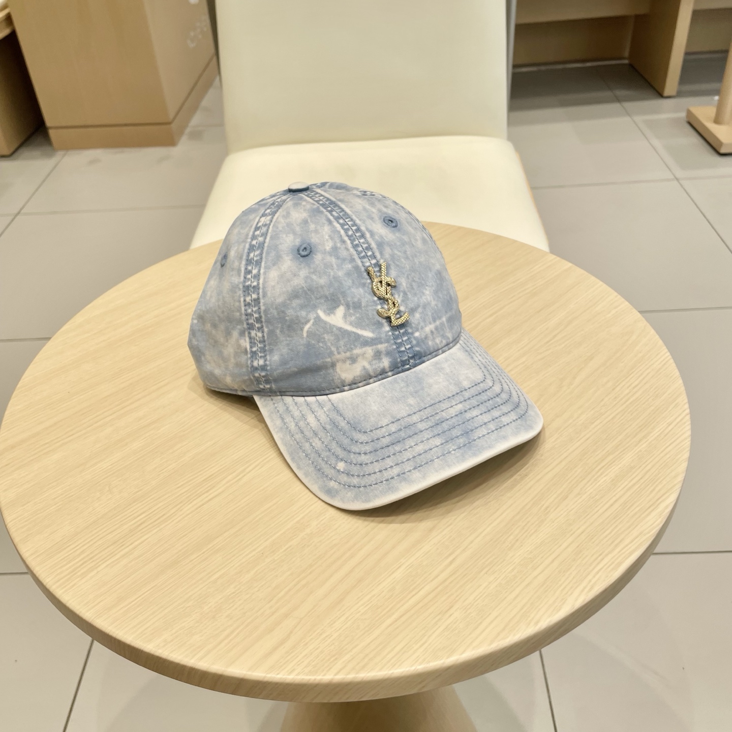  圣罗兰SAINT LAURENT 官网对版棒球帽，请认准高端品质市场唯一细节对版，小红书推荐，时尚百搭