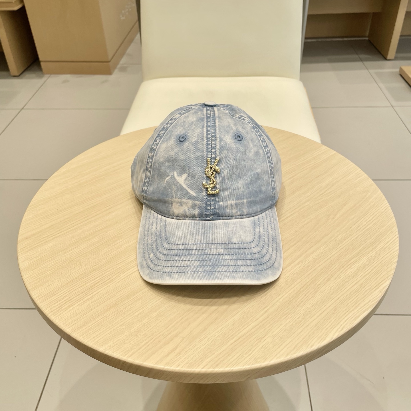  圣罗兰SAINT LAURENT 官网对版棒球帽，请认准高端品质市场唯一细节对版，小红书推荐，时尚百搭
