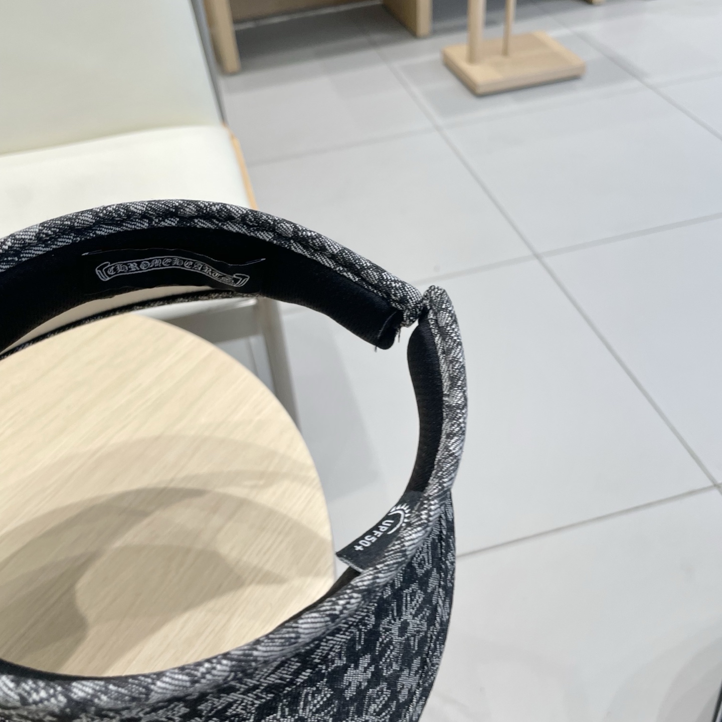  克罗心十字架空顶帽夏季网红同款大檐遮阳帽高级感显脸小防晒太阳帽