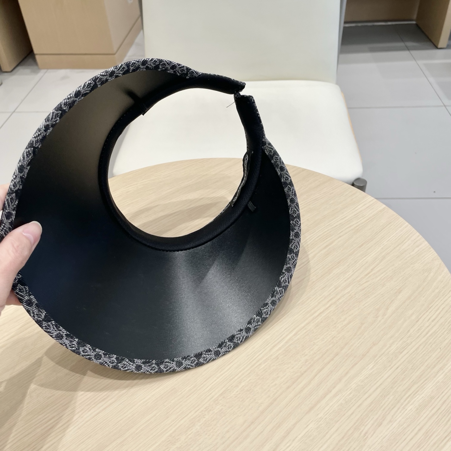  克罗心十字架空顶帽夏季网红同款大檐遮阳帽高级感显脸小防晒太阳帽