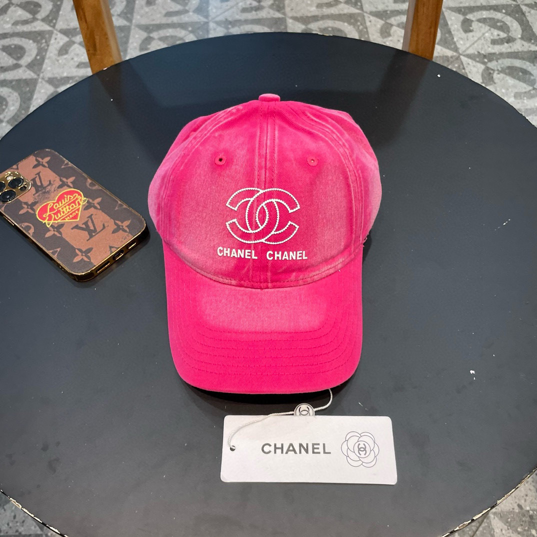 香奈儿 CHANEL 春夏季薄款简约黑白小香 王一博徐璐同款百搭黑色渔夫帽软顶棒球帽