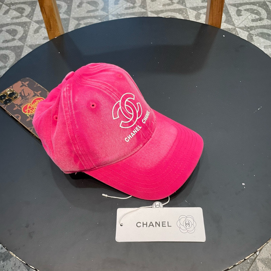  香奈儿 CHANEL 春夏季薄款简约黑白小香 王一博徐璐同款百搭黑色渔夫帽软顶棒球帽