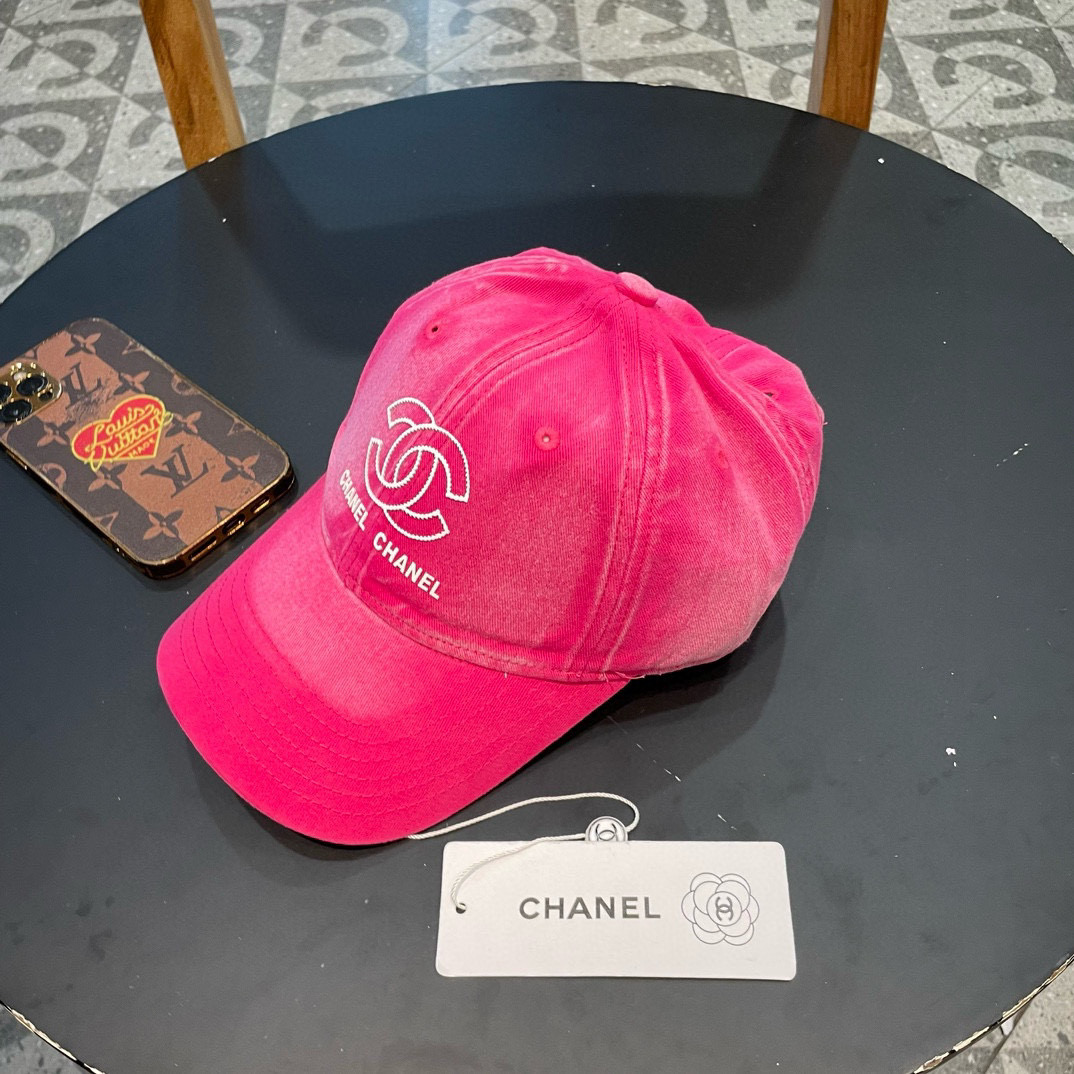  香奈儿 CHANEL 春夏季薄款简约黑白小香 王一博徐璐同款百搭黑色渔夫帽软顶棒球帽