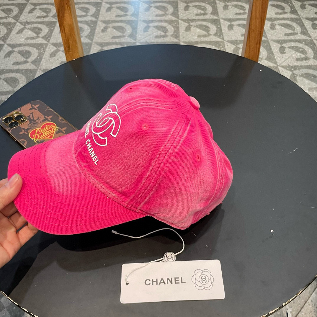  香奈儿 CHANEL 春夏季薄款简约黑白小香 王一博徐璐同款百搭黑色渔夫帽软顶棒球帽