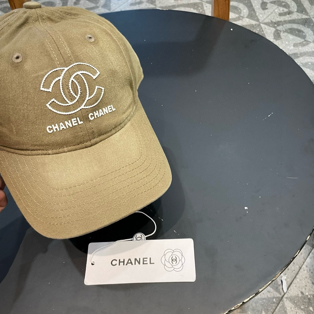  香奈儿 CHANEL 春夏季薄款简约黑白小香 王一博徐璐同款百搭黑色渔夫帽软顶棒球帽
