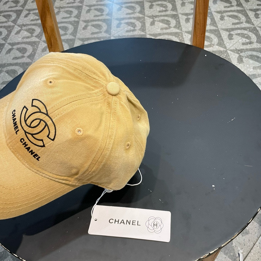  香奈儿 CHANEL 春夏季薄款简约黑白小香 王一博徐璐同款百搭黑色渔夫帽软顶棒球帽