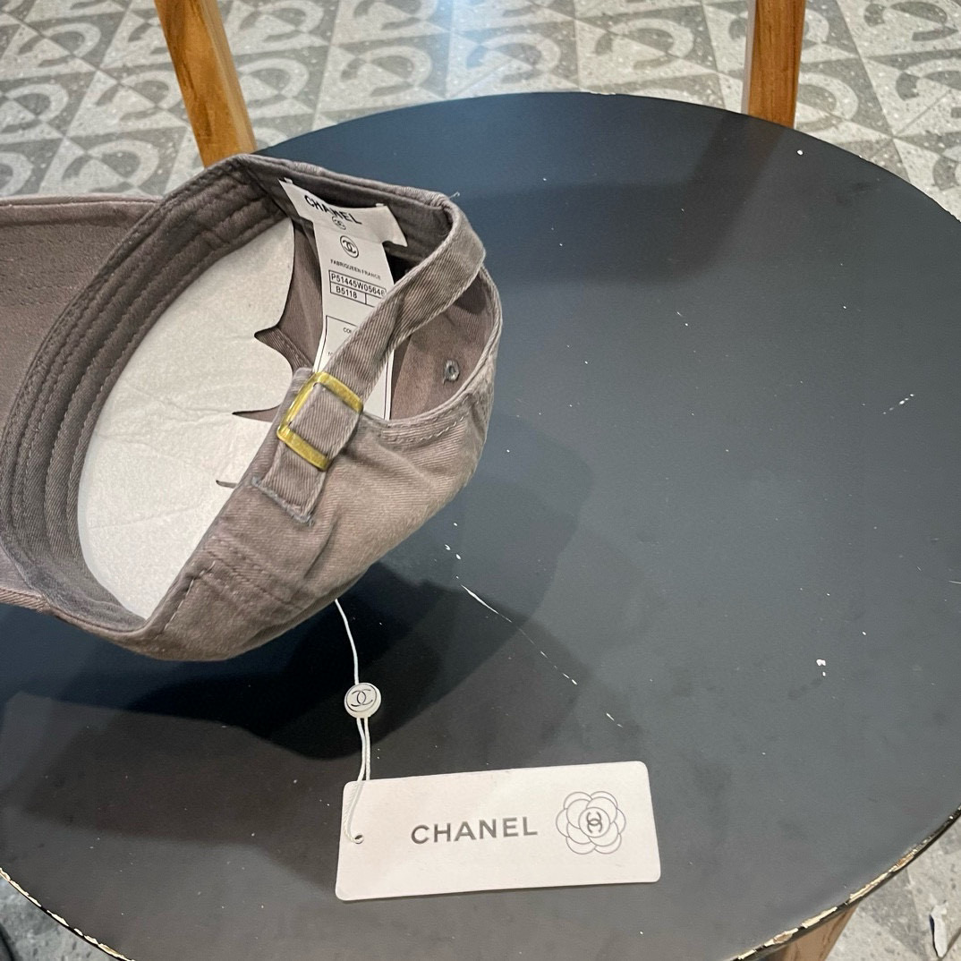  香奈儿 CHANEL 春夏季薄款简约黑白小香 王一博徐璐同款百搭黑色渔夫帽软顶棒球帽