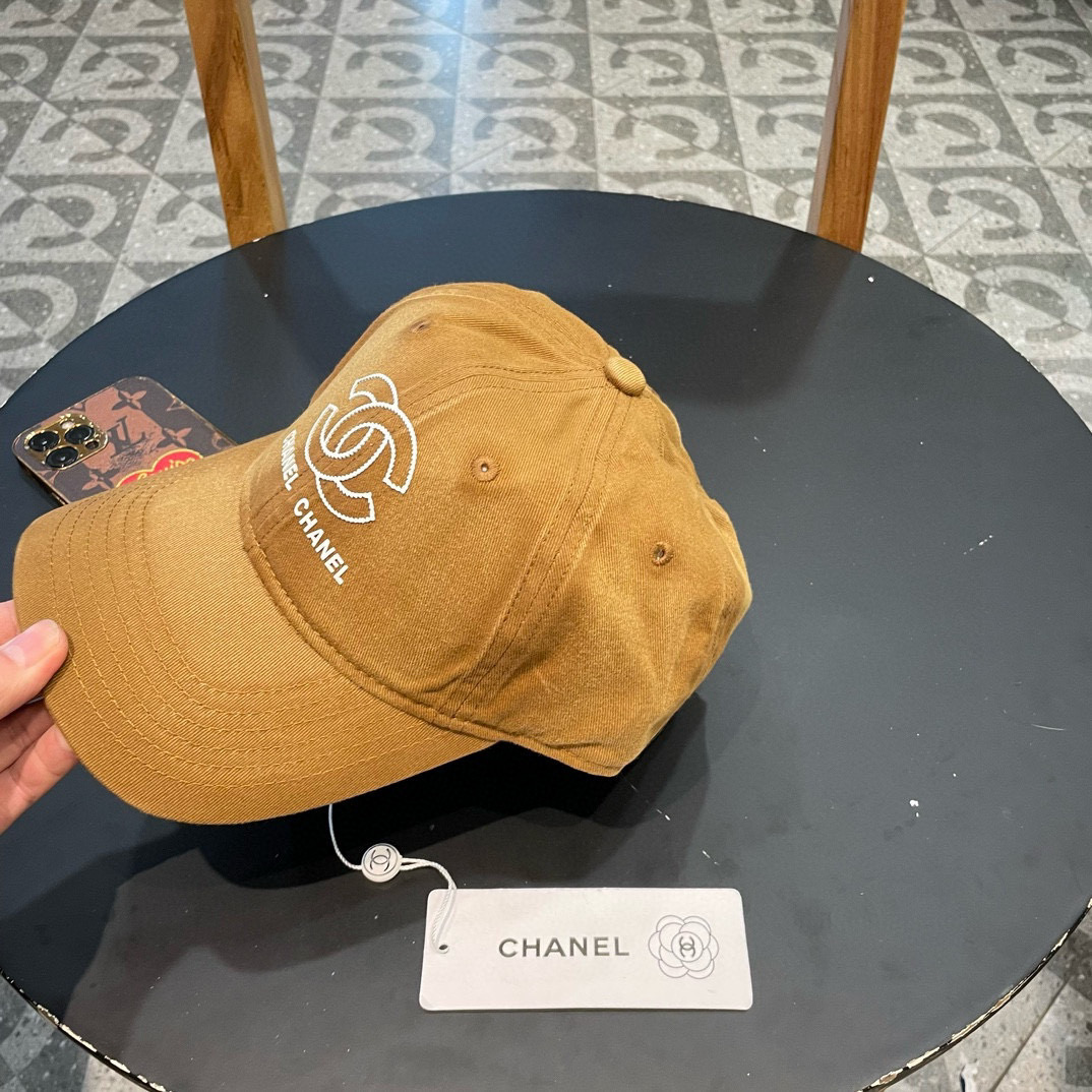  香奈儿 CHANEL 春夏季薄款简约黑白小香 王一博徐璐同款百搭黑色渔夫帽软顶棒球帽