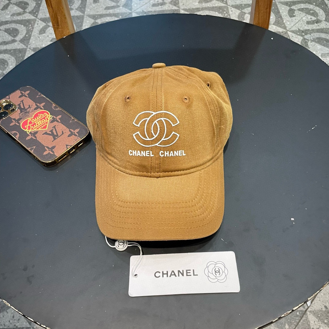 香奈儿 CHANEL 春夏季薄款简约黑白小香 王一博徐璐同款百搭黑色渔夫帽软顶棒球帽