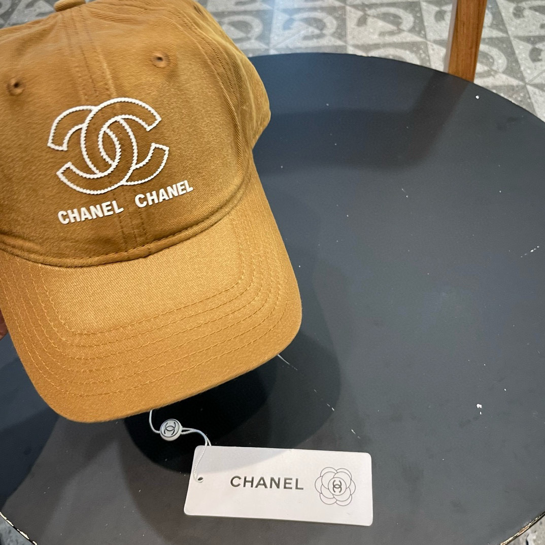  香奈儿 CHANEL 春夏季薄款简约黑白小香 王一博徐璐同款百搭黑色渔夫帽软顶棒球帽