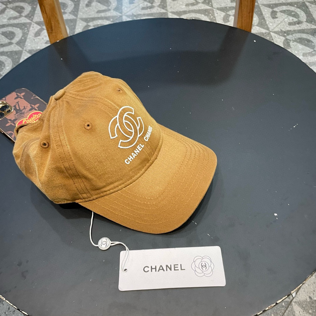  香奈儿 CHANEL 春夏季薄款简约黑白小香 王一博徐璐同款百搭黑色渔夫帽软顶棒球帽