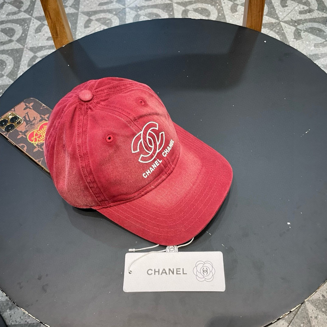  香奈儿 CHANEL 春夏季薄款简约黑白小香 王一博徐璐同款百搭黑色渔夫帽软顶棒球帽
