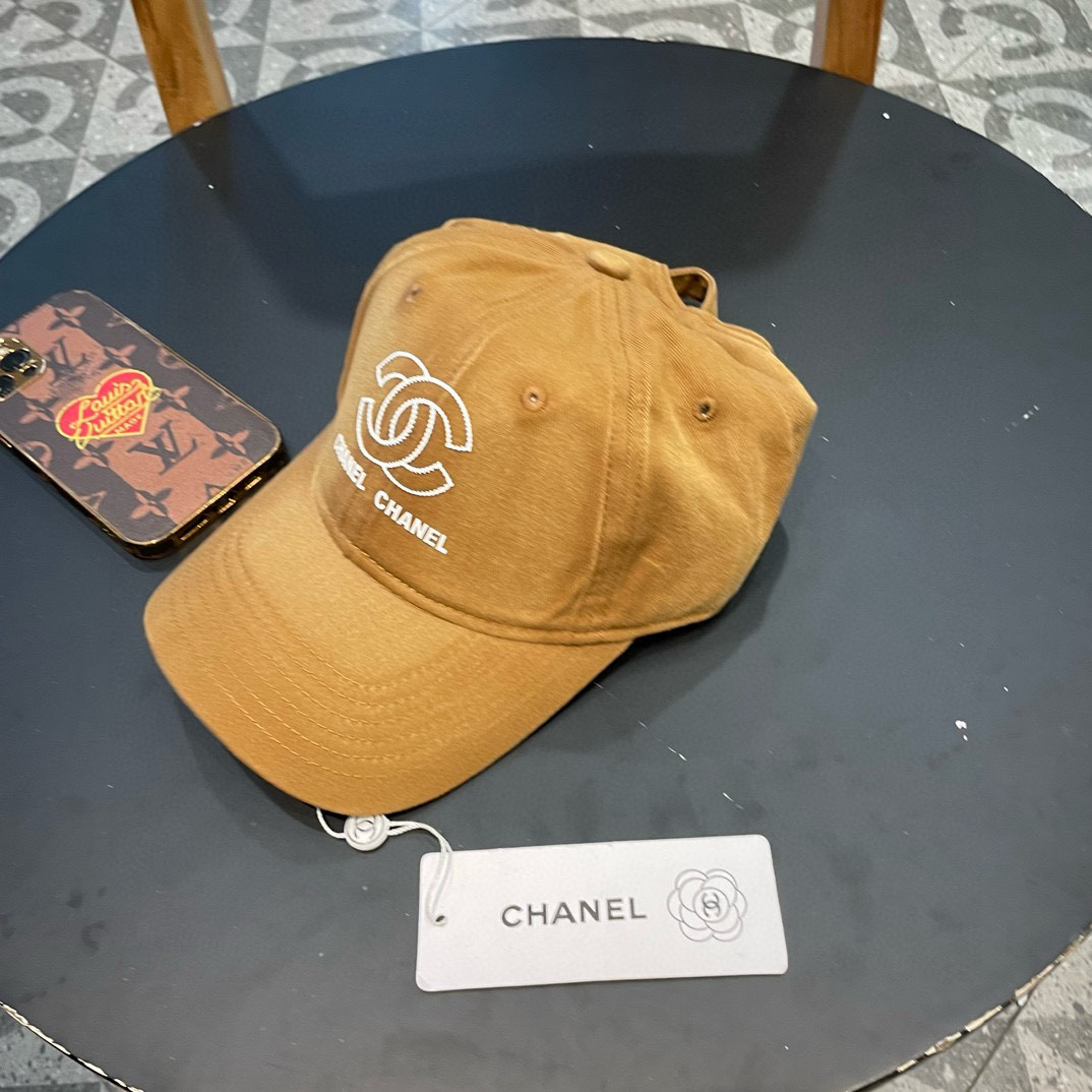  香奈儿 CHANEL 春夏季薄款简约黑白小香 王一博徐璐同款百搭黑色渔夫帽软顶棒球帽