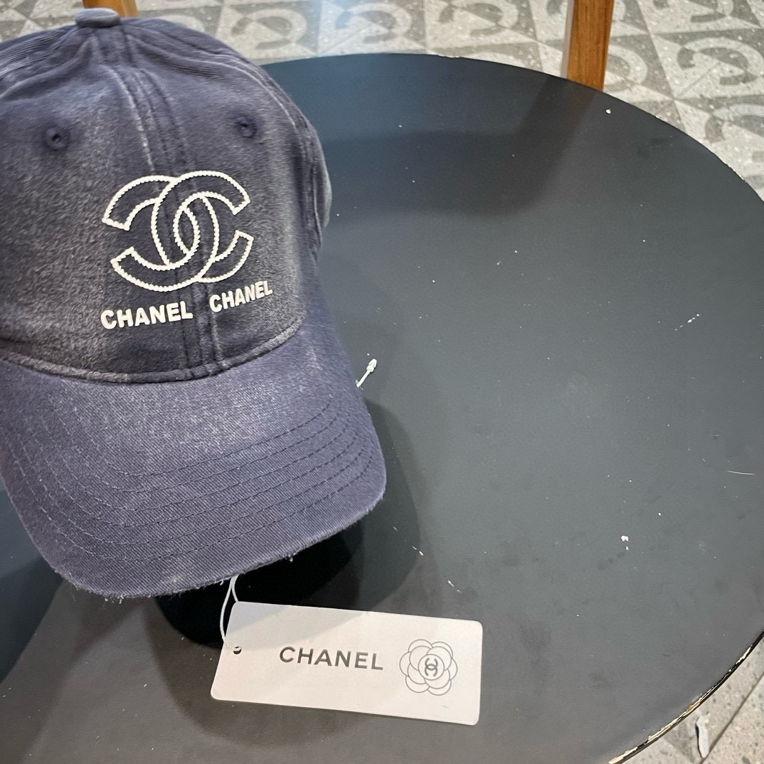  香奈儿 CHANEL 春夏季薄款简约黑白小香 王一博徐璐同款百搭黑色渔夫帽软顶棒球帽