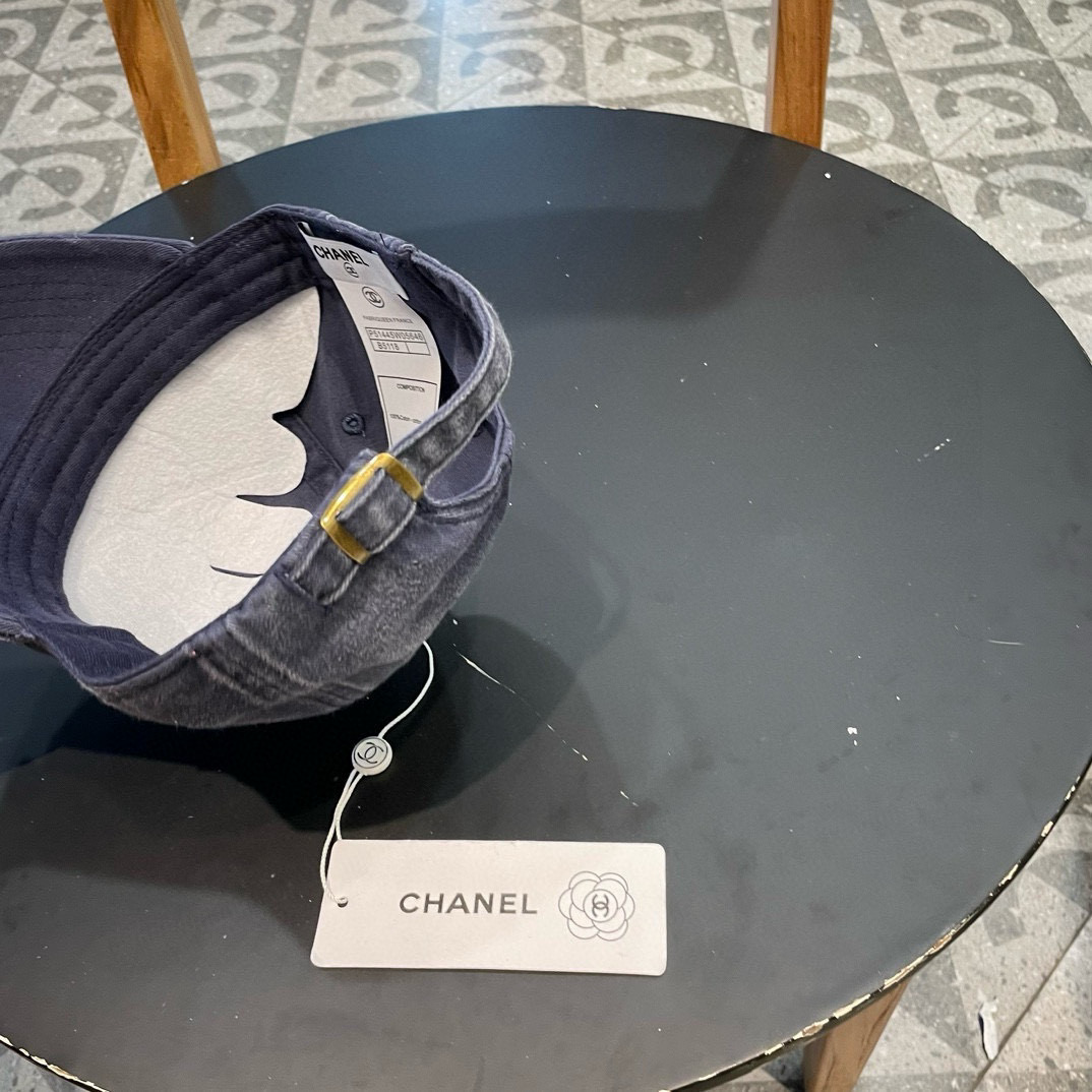  香奈儿 CHANEL 春夏季薄款简约黑白小香 王一博徐璐同款百搭黑色渔夫帽软顶棒球帽